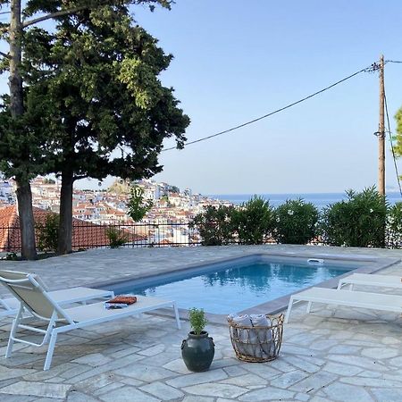 Villa Icelle Skopelos Town Sea View Swimming Pool Buitenkant foto