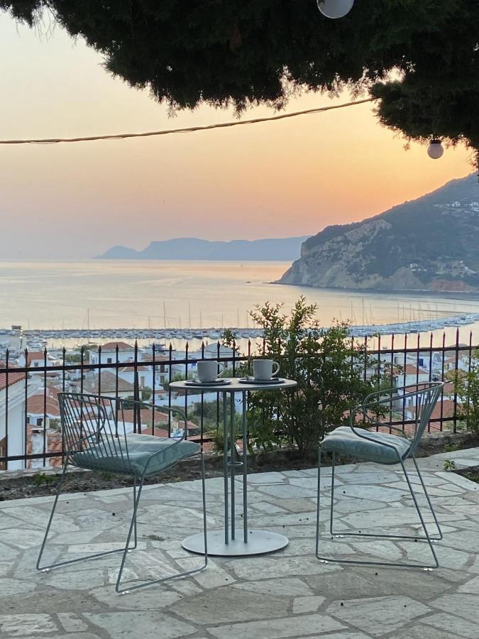Villa Icelle Skopelos Town Sea View Swimming Pool Buitenkant foto