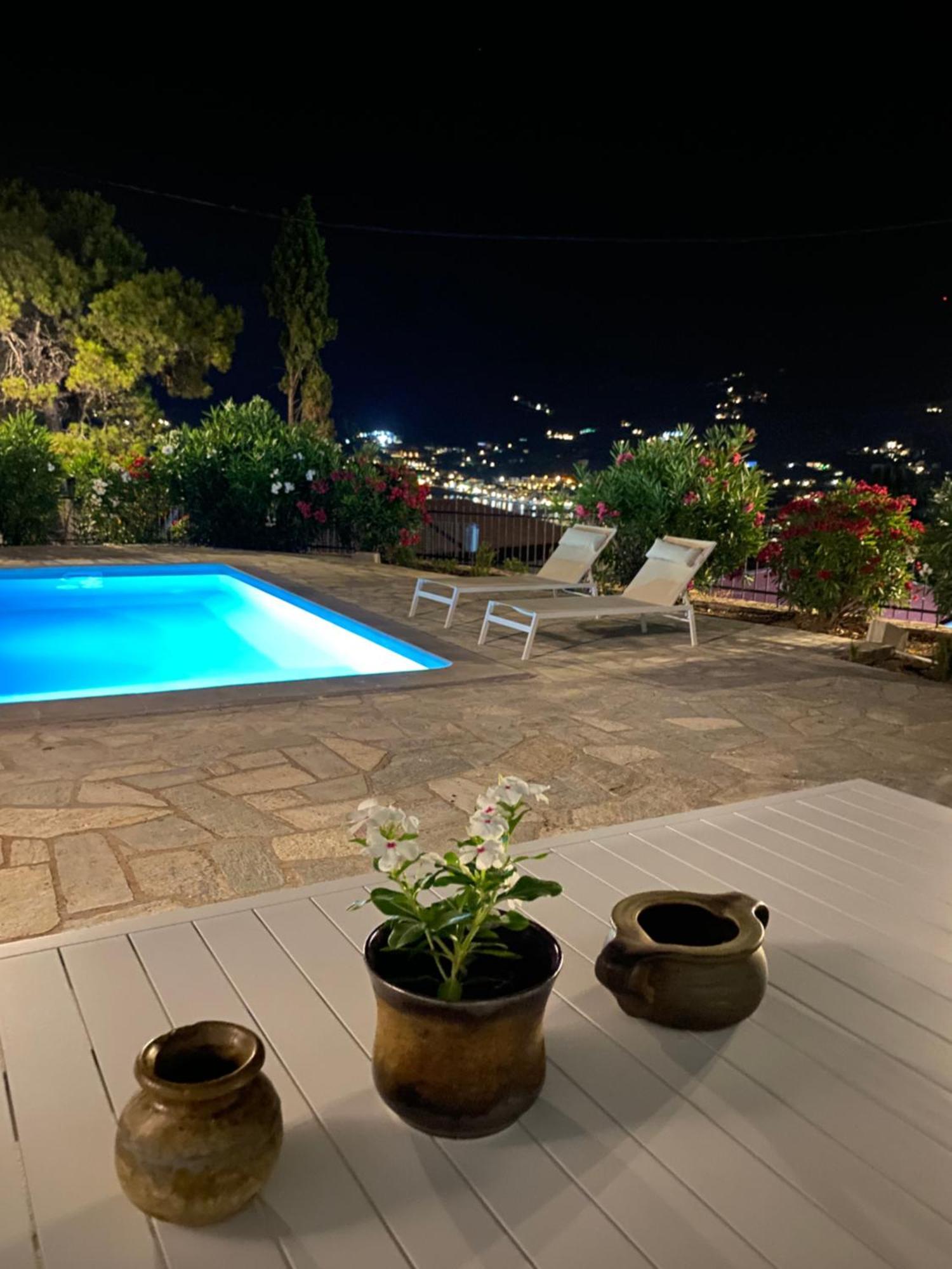 Villa Icelle Skopelos Town Sea View Swimming Pool Buitenkant foto